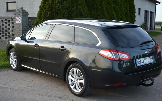 Peugeot 508 cena 30900 przebieg: 279000, rok produkcji 2012 z Kutno małe 379